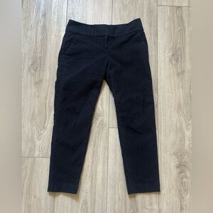 (New)Ann Taylor Navy Punching Pants, size 0